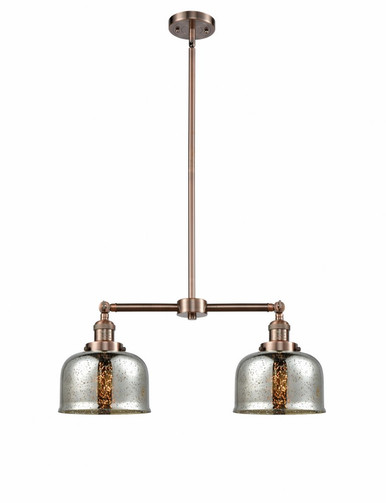 Bell 2 Light Stem Adjustable Down Island 10 and 21 Inch by Innovations - 209-AC-G78
