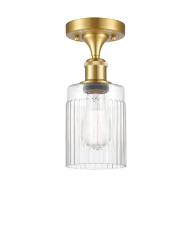 Hadley 1 Light Semi Flush Mount 10.25 Inch and 4.5 Inch Wide by Innovations - 516-1C-SG-G342