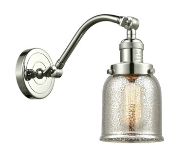 Bell 1 Light Adjustable Wall Sconce 11.5 Inch X 5 Inch Wide by Innovations - 515-1W-PN-G58