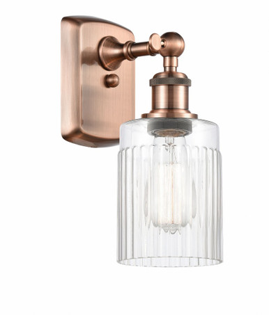 Hadley 1 Light Wall Sconce 10 Inch Tall and 4.5 Inch Wide by Innovations - 516-1W-AC-G342