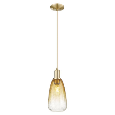 Brookhaven Almond 1 Light Cord Hung Mini Pendant 13.83X6 by Innovations - 716-1P-CB-G480-6AM