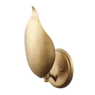 Petal Reign 1 Light Wall Sconce 11.25 Inch Tall X 6.25 Inch Wide by Varaluz - 560W01BK