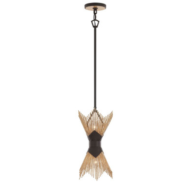 Aristocrat 2 Light Pendant 16 Inch Tall and 8 Inch Wide by Varaluz - 570P02DBFG
