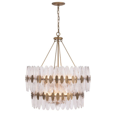 Aurora 14 Light Pendant 36.19 Inch Tall and 32 Inch Wide by Varaluz - 557P14HG