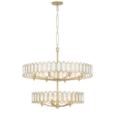 Drama Club 13 Light Pendant 33 Inch Tall and 33 Inch Wide by Varaluz - 572P13BK