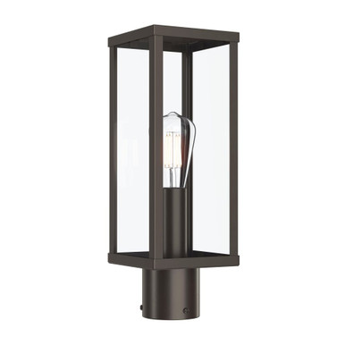 Ryle 1 Light Outdoor Post Lantern 16 Inch Tall X 5.5 Inch Wide by Progress - P540113