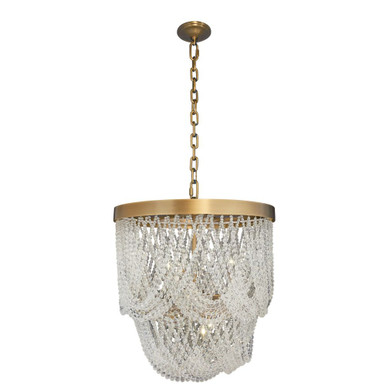 Solaire 6 Light Pendant 26.38 Inch Tall and 25 Inch Wide by Varaluz - 575PP06ATB
