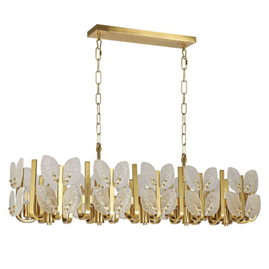Brass Tax 12 Light Chandelier 15.7 Inch Tall and 47.2 Inch Wide by Varaluz - 577N12SB