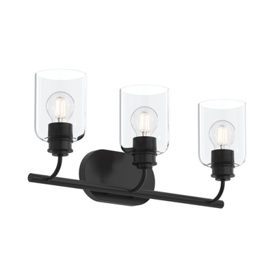 Reines 3 Light Bath Vanity 9.5 Inch Tall and 22.75 Inch Length by Progress - P300567