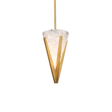 Kiernan 26.9W 1 LED Mini Pendant 15.5 and 7.88 Inch Wide by Modern Forms - PD280615-TWA