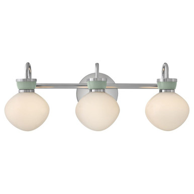 Lucy 7W 3 LED Bath Vanity 9.5 Inch Tall and 25 Inch Wide by Lark - 85593CM-SF
