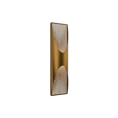 Kastlerock 17.5W 1 LED Wall Sconce 24 Inch and 4 Inch Wide by Modern Forms - WS202624-WV/AB