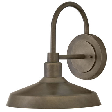 Forge 14W 1 LED Outdoor Wall Mount Barn Light 13.25X12 Inch Wide by Hinkley - 12075