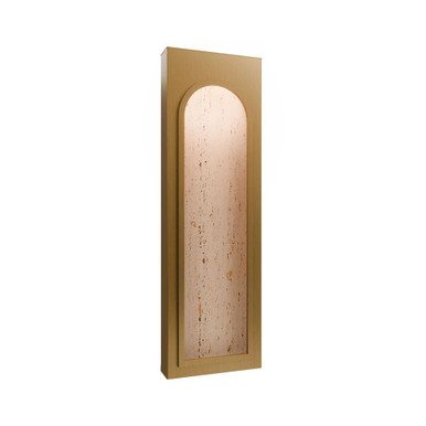 Cadey 24.4W 1 LED Wall Sconce 24 Inch Tall X 2.88 Inch Wide by Modern Forms - WS246624-WV/AB