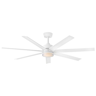 Current - 7 Blade Ceiling Fan with Light Kit-15.75 Inch Tall and 56 Inch Wide - 910656F