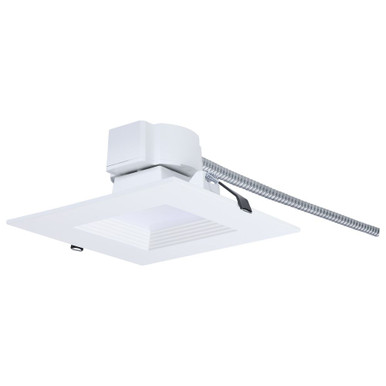 18.5W LED Square Commercial Downlight Retrofit 3.43 X 7.4 Inch Wide by Nuvo - S21609