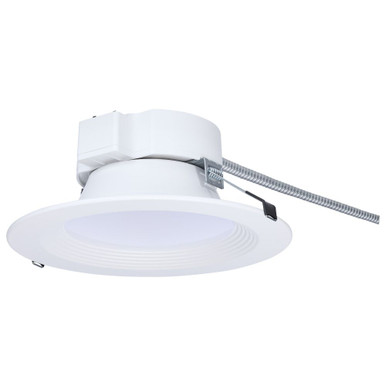 25.5W LED Round Commercial Downlight Retrofit 4.02 X 9.76 Inch Wide by Nuvo - S21602