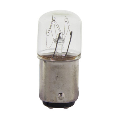 6/10W T6 Bayonet Double Contact Base Bulb 0.625 X 1.25 Inch Length by Satco - S7768