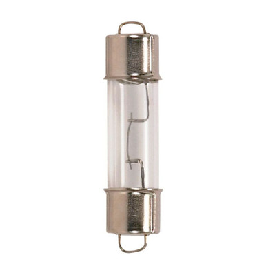 12.42W Festoon Double End Cap Base Bulb 1.72 Inch Length by Satco - S6906