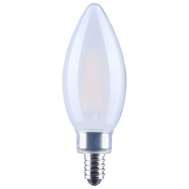 4W B11 Candelabra Base LED Bulb 1.38 Inch Wide X 3.97 Inch Length by Satco - S21264_p