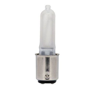 40W T3 Bayonet Double Contact Base Bulb 0.38 and 2.25 Inch Length by Satco - S4496