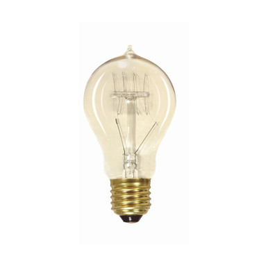 25W A19 Medium Base Bulb 2.38 Inch Wide and 4.5 Inch Length by Satco - S2411