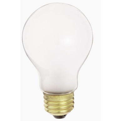 50W A19 Medium Base Bulb 2.38 Inch Wide and 4.13 Inch Length by Satco - S5021