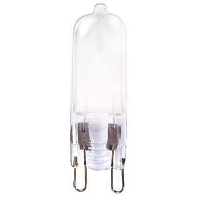60W T4 G9 Double Loop Base Bulb 0.5 Inch Wide and 1.63 Inch Length by Satco - S4648_p