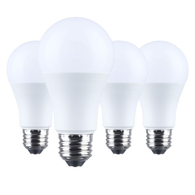 16.5W A19 Medium Base LED Bulb (Pack of 4) 2.36 X 4.53 Inch Length by Satco - S14376_p