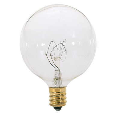 130V 15W G16.5 Candelabra Base Bulb 2.06 Inch Wide X 3 Inch Length by Satco - A3921_p