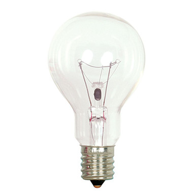 40W A15 Intermediate Base Bulb 1.88 Inch Wide and 3.38 Inch Length by Satco - S4164