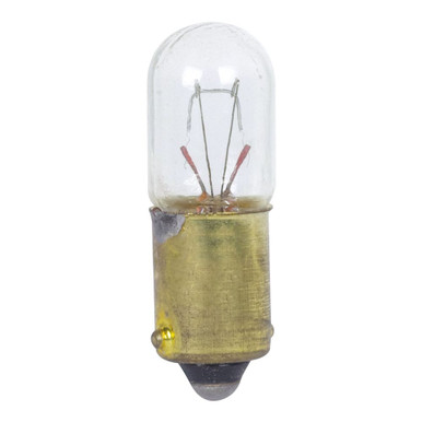 28V 4.76W T3.25 Miniature Bayonet Base Bulb 0.41X1.19 Inch Length by Satco - S7080