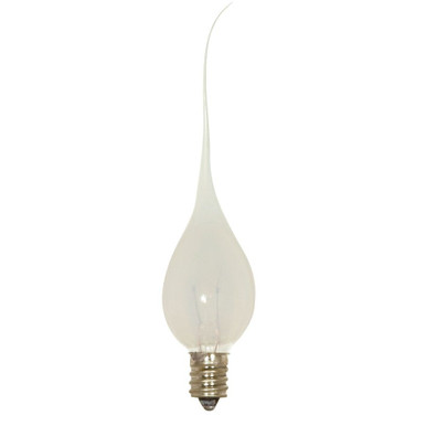 5W C7 Candelabra Base Bulb 0.88 Inch Wide and 2.5 Inch Length by Satco - S4520