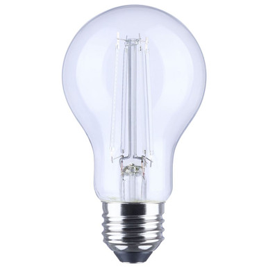 8W A19 Medium Base LED Bulb 2.36 Inch Wide and 4.29 Inch Length by Satco - S14384_p