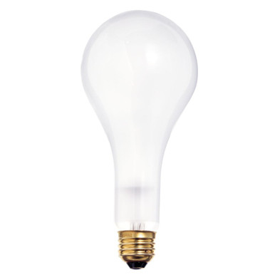 300W PS25 Medium Base Bulb 3.13 Inch Wide and 6.94 Inch Length by Satco - S4959_p