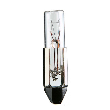 12V 2.04W T2 Telephone Slide Base Bulb 0.25 and 1.13 Inch Length by Satco - S7815