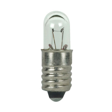 28V 1.12W T1.75 Midget Screw Base Bulb 0.22 and 0.72 Inch Length by Satco - S7117