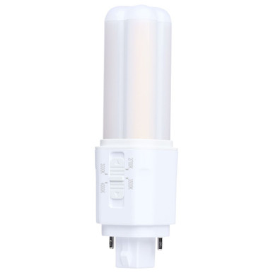 5.5W PLC LED G24d Base Replacement Bulb 1.4 Inch Wide and 5.1 Inch by Satco - S29883