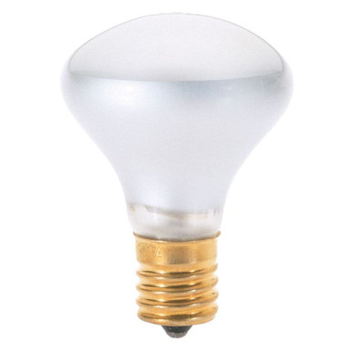 25W R14 Intermediate Base Carded Bulb 1.75 Inch X 2.63 Inch Length by Satco - S4700