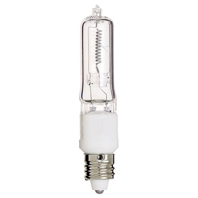 100W T4 Mini Candelabra Base Carded Bulb 0.5 and 2.69 Inch Length by Satco - S3485