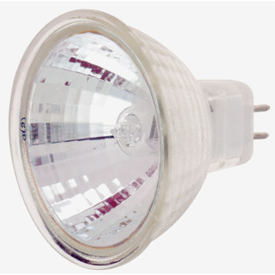 35W MR16 Miniature 2 Pin Round Base Bulb 2 Inch X 1.88 Inch Length by Satco - S1977