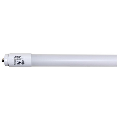 14W T8 Single Pin Base LED Bulb 1 Inch Wide and 46 Inch Length by Satco - S11750
