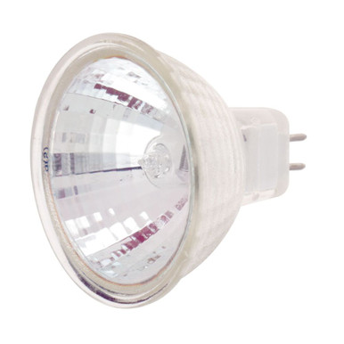 24V 20W MR16 Miniature 2 Pin Round Base Bulb 2 X 1.88 Inch Length by Satco - S1992