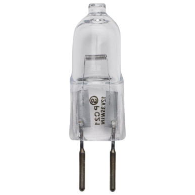 35W T4 Bi Pin GY6.35 Base Carded Bulb 0.5 Inch X 1.56 Inch Length by Satco - S3469