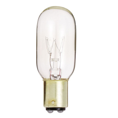 25W T8 Bayonet Double Contact Base Carded Bulb 1X2.63 Inch Length by Satco - S4721