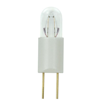 14V 1.12W T1.75 2 Pin Base Bulb 0.22 Inch Wide X 0.63 Inch Length by Satco - S7151