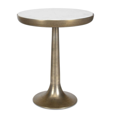 Gianno Round Side Table 25 Inch Tall and 21 Inch Wide by Uttermost - 50644