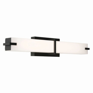 Miller 24W 1 LED Bath Vanity 4.53 Inch Tall and 24 Inch Wide by AFX - MLRV2405LAJD1