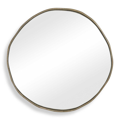 Lowen Round Mirror 28.5 Inch Tall and 29.5 Inch Wide by Uttermost - 08357