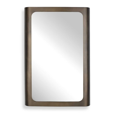 Fischer Curved Edge Mirror 36 Inch Tall and 24 Inch Wide by Uttermost - 08327